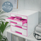 LEITZ Schubladenbox WOW CUBE, 5 Schbe, perlwei/pink