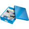 LEITZ Organisationsbox Click & Store WOW, gro, blau