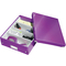 LEITZ Organisationsbox Click & Store WOW, gro, violett