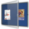 nobo Schaukasten Premium Plus, Filz-Rckwand, 8 x A4, blau