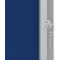 nobo Schaukasten Premium Plus, Filz-Rckwand, 6 x A4, blau