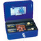 WEDO Geldkassette mit Clip, Gre 3, blau