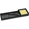 WEDO Zettelbox "black office", fr Haftnotizen, schwarz