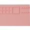 WEDO Malmatte aus Silikon, (B)400 x (T)500 mm, rosa