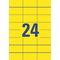 AVERY Zweckform Universal-Etiketten, 70 x 37 mm, gelb