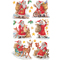 AVERY Zweckform ZDesign Weihnachts-Sticker Weihnachtsmnner