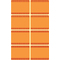 AVERY Zweckform ZDesign Tiefkhletiketten HOME, orange