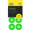 AVERY Zweckform Prfplaketten, 2026, Vinyl, grn, 30 mm