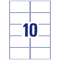 AVERY Zweckform QuickPEEL Adress-Etiketten, 99,1 x 57,0 mm