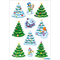 HERMA Weihnachts-Sticker DECOR "Weihnachts-Winterwald"