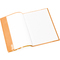 HERMA Heftschoner, DIN A4, aus PP, transparent-orange