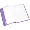 HERMA Heftschoner, DIN A4, aus PP, transparent-violett