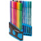 STABILO Fasermaler Pen 68, 20er ColorParade, grau/hellblau