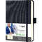 sigel Taschenkalender Conceptum 2025/2026, DIN A6, schwarz