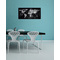 sigel Glas-Magnettafel Artverum "World Map", 910 x 460 mm
