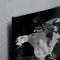 sigel Glas-Magnettafel artverum, Weltkarte, 1300 x 550 mm