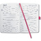 sigel Taschenkalender Jolie Flair 2026, Kunstleder, fuchsia