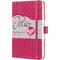 sigel Taschenkalender Jolie Flair 2026, Kunstleder, fuchsia