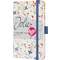 sigel Taschenkalender Jolie Beauty 2026 "Bloom Violet", A6