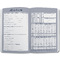 sigel Taschenkalender Jolie Feel 2026, Textil, A6, blau