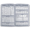 sigel Taschenkalender Jolie Feel 2026, Textil, A6, blau