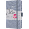 sigel Taschenkalender Jolie Feel 2026, Textil, A6, lila