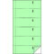 sigel Formularbuch "Bonbuch", 105 x 200 mm, hellgrn