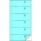 sigel Formularbuch "Bonbuch", 105 x 200 mm, blau