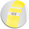 sigel Eventbnder "Super Soft", fluoreszierend, gelb