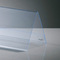 sigel Tischaufsteller, Hartplastik, 95 x 42 mm, Dachform