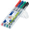 STAEDTLER Lumocolor NonPermanent-Marker 315M, 4er Etui