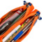 Oxford Doppel-Schlamper-Etui, Polyester, orange