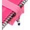 Oxford Schlamper-Etui, Polyester, rechteckig, klein, rosa