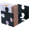 HAN Buchsttze PUZZLE, 2er Set, schwarz