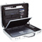 ALUMAXX Laptop-Attach-Koffer "MERCATO", Aluminium, silber