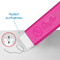 Lufer Kunststoff-Radierer Pocket 2, pink