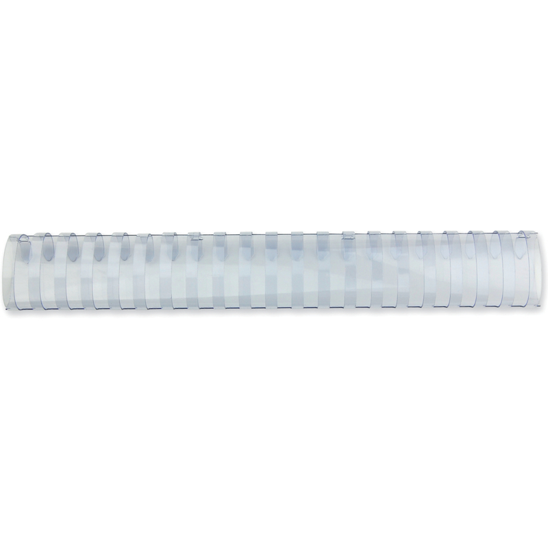 25 mm DIN A4 weiß GBC Plastikbinderücken CombBind 