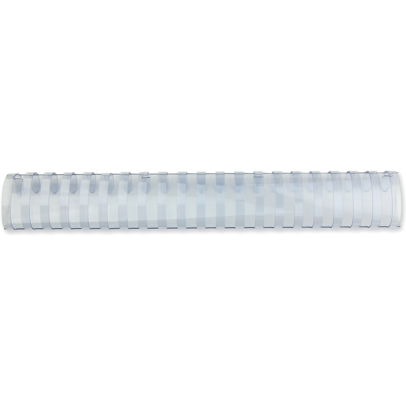 8 mm DIN A4 weiß GBC Plastikbinderücken CombBind 