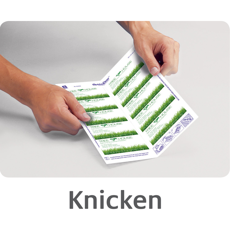 AVERY Zweckform Quick & Clean Visitenkarten weiß 200 g/qm 100 Visitenkarten 