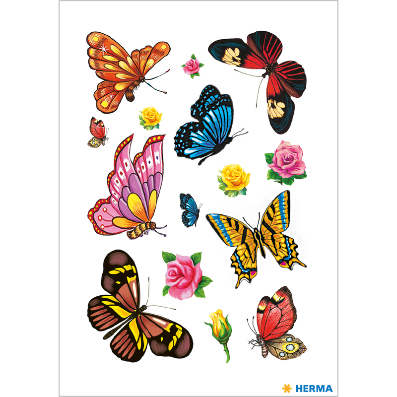 HERMA CLASSIC Tattoo "Colour Feen" 1 Blatt HERMA CLASSIC Tattoo "Colour Feen" 1 Blatt