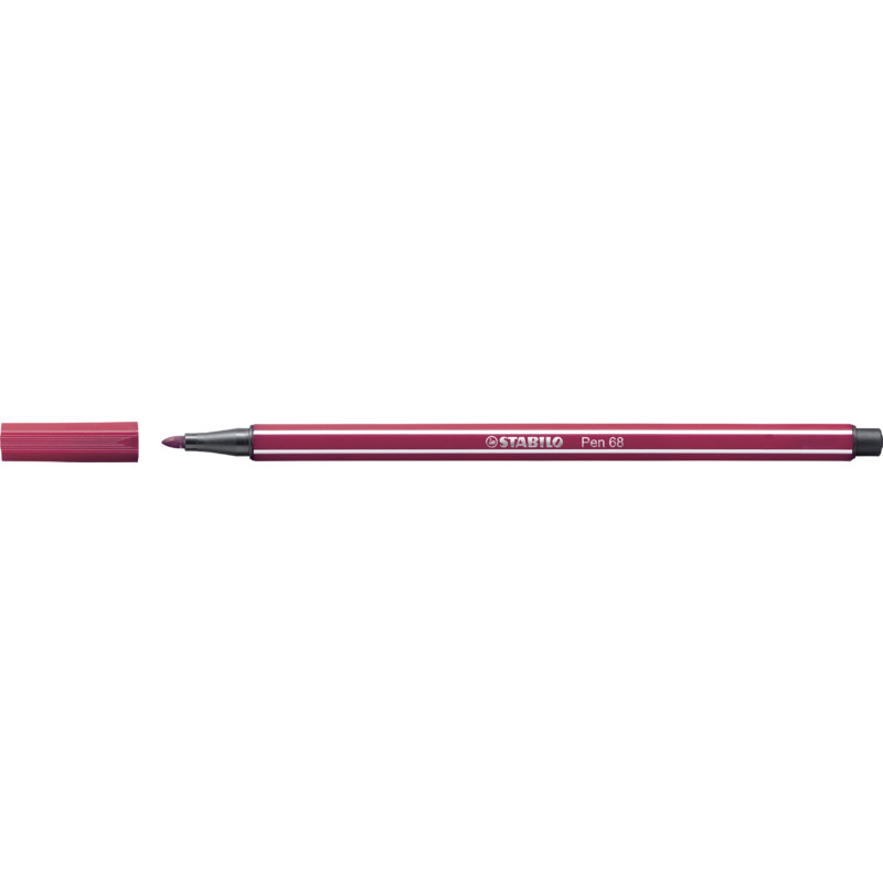 STABILO Fasermaler Pen 68 Strichstärke 1,0 mm mittelgrau 
