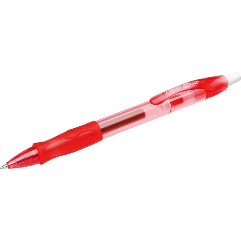 rot BIC Gelschreiber Gelocity Strichfarbe