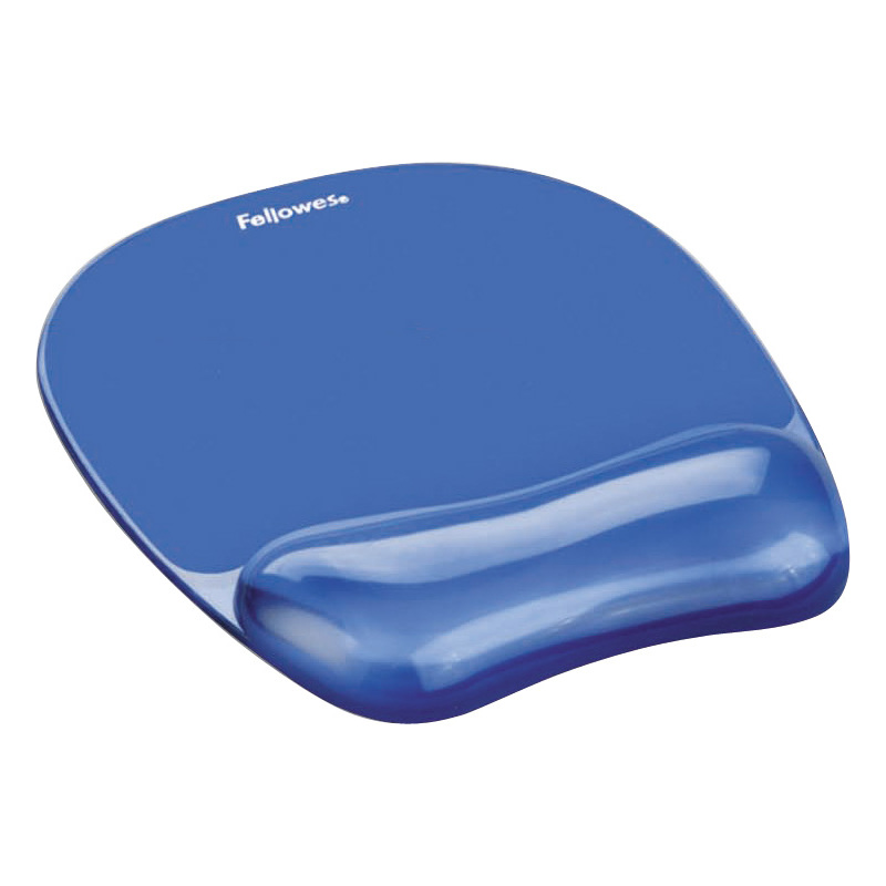 Fellowes Handgelenkauflage Crystals Gel mit Maus Pad,violett 