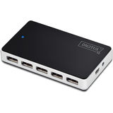 DIGITUS usb 2.0 Hub, 10-Port, schwarz