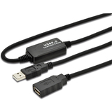 DIGITUS usb 2.0 aktives Verlngerungskabel, Stecker-Kupplung