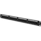 DIGITUS 19" patch Panel Kat.6, klasse E, 24 x RJ45, 1 HE