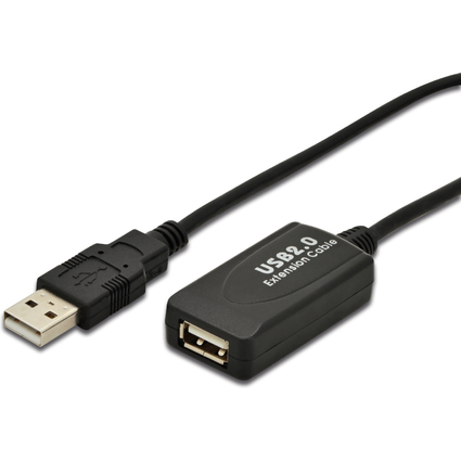 DIGITUS USB 2.0 aktives Verlngerungskabel, 5,0 m