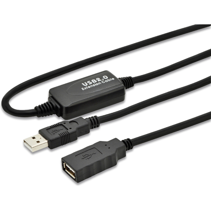 DIGITUS USB Verlngerungskabel, Stecker-Kupplung, 15,0 m
