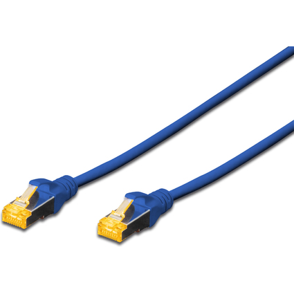 DIGITUS Patchkabel, Kat. 6A, S/FTP, 10,0 m, blau