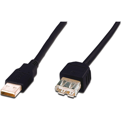 DIGITUS USB 2.0 Verlngerungskabel, 3,0 m